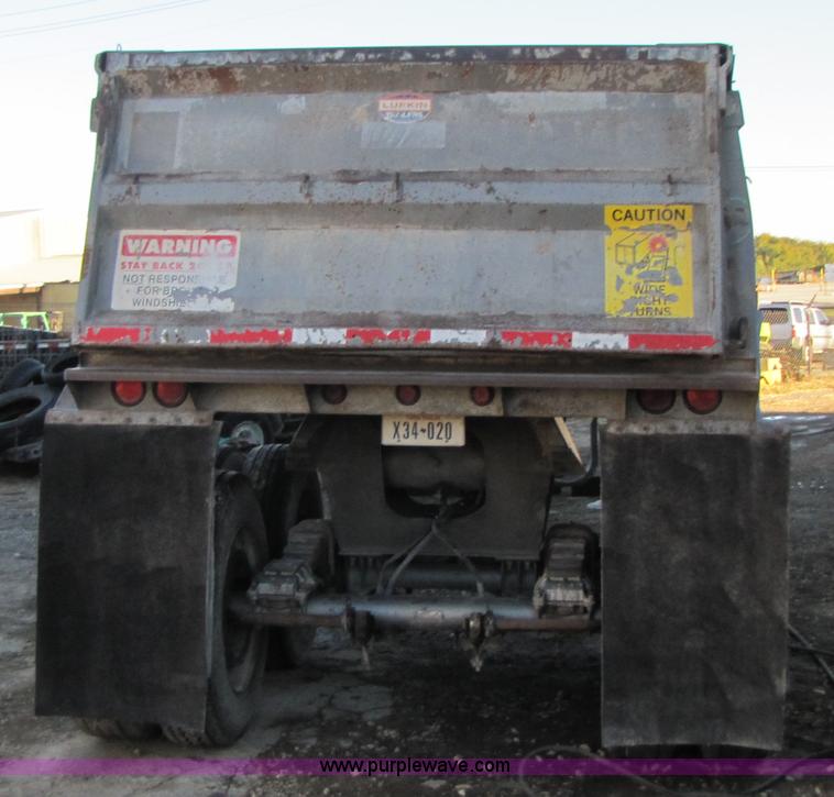 image for item 3595 1994 Lufkin ULDII-38 38' steel end dump trailer