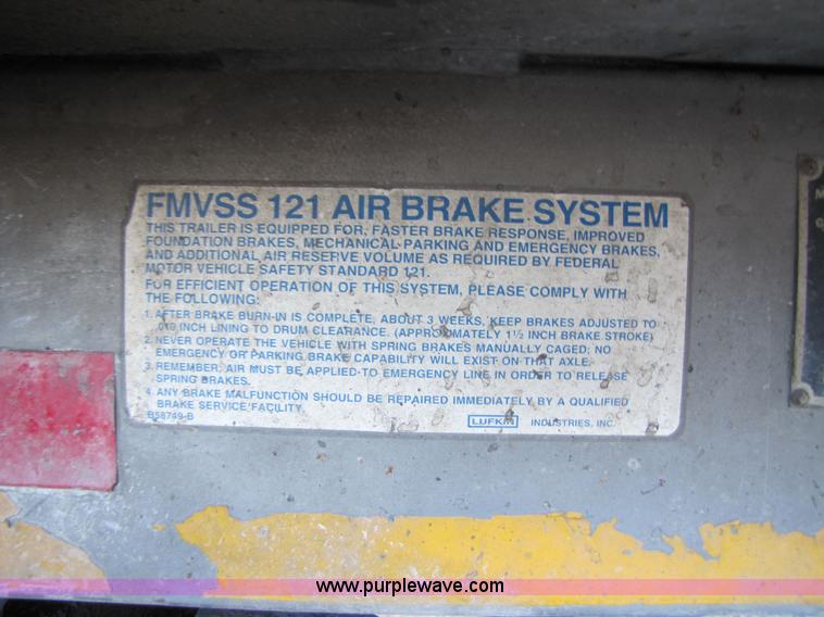 image for item 3595 1994 Lufkin ULDII-38 38' steel end dump trailer