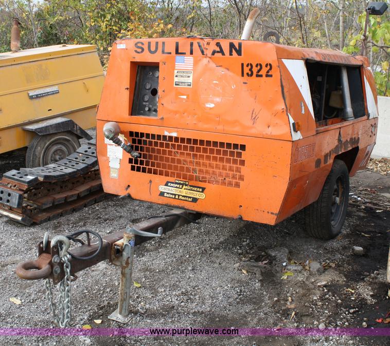 image for item 5088 Sullivan D185 QV air compressor