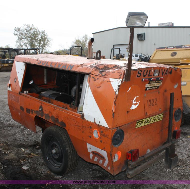 image for item 5088 Sullivan D185 QV air compressor