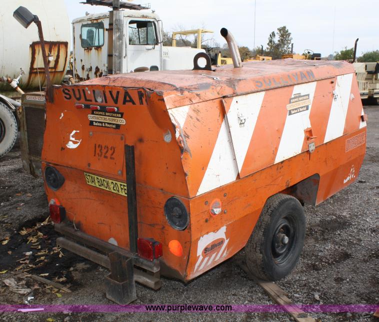 image for item 5088 Sullivan D185 QV air compressor