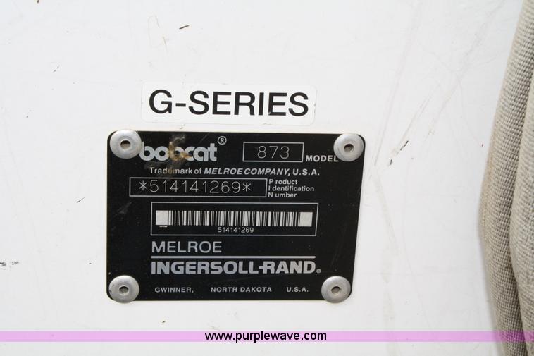 image for item 5091 2000 Bobcat 873 skid steer