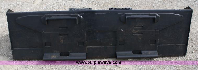 image for item 5092 80" skid steer bucket