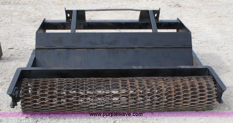 image for item 5093 Skid steer box blade with roller