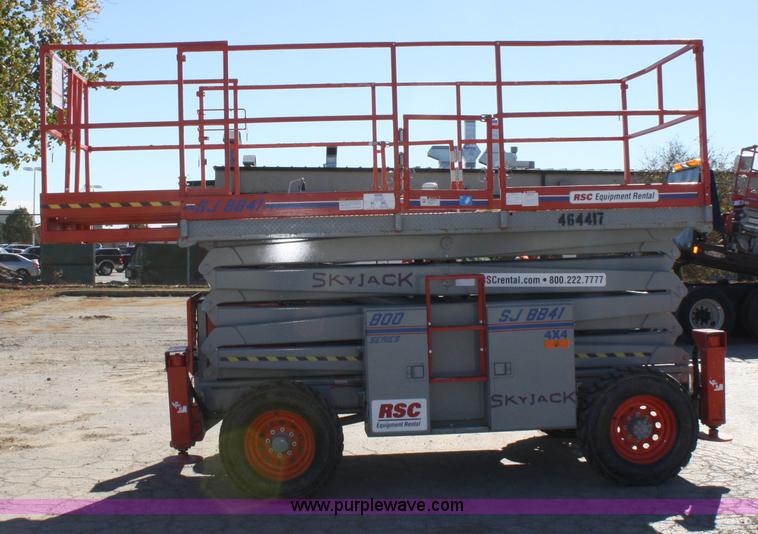 image for item 5119 2003 Skyjack SJ8841 4x4 rough terrain scissor lift