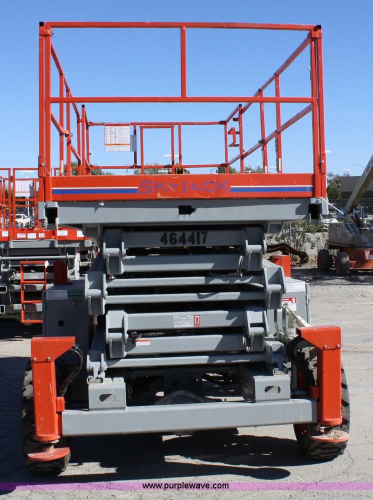 image for item 5119 2003 Skyjack SJ8841 4x4 rough terrain scissor lift