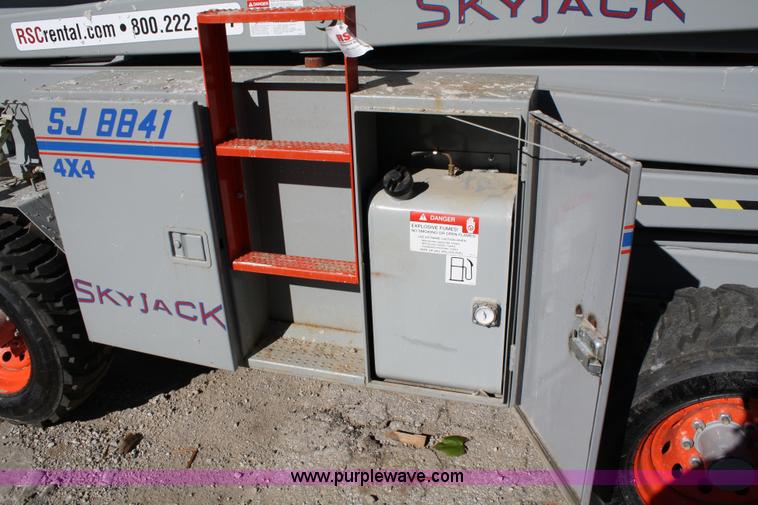 image for item 5119 2003 Skyjack SJ8841 4x4 rough terrain scissor lift