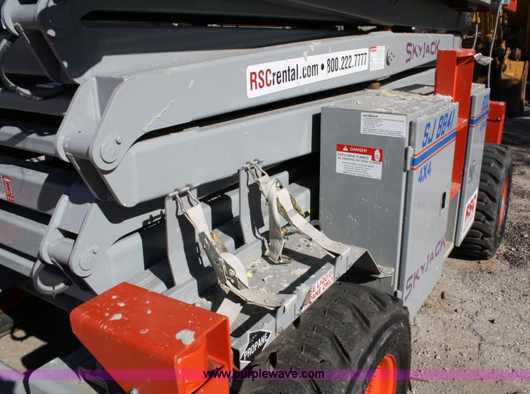 image for item 5119 2003 Skyjack SJ8841 4x4 rough terrain scissor lift