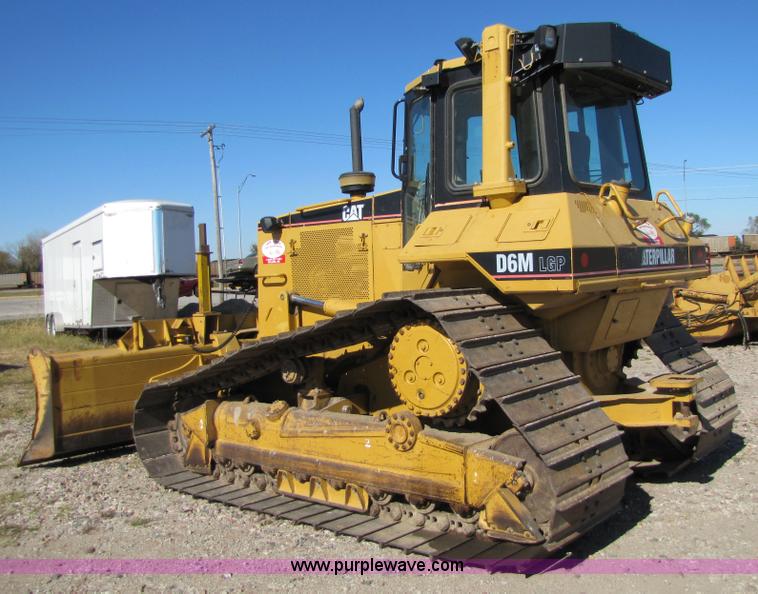 image for item 5282 2001 Caterpillar D6M LGP dozer with Trimble GCS900 3D Automatic Grade Control System