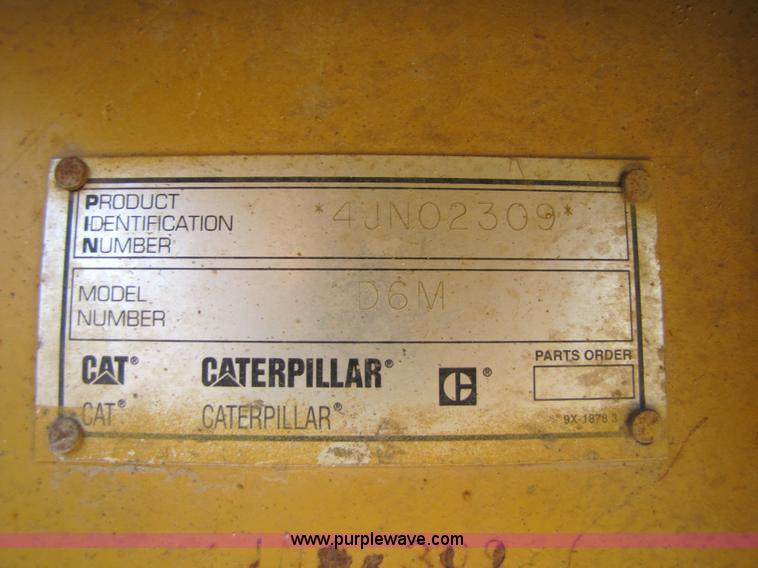 image for item 5282 2001 Caterpillar D6M LGP dozer with Trimble GCS900 3D Automatic Grade Control System