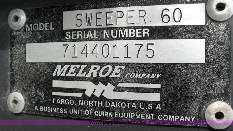 image for item 5287 Bobcat broom sweeper