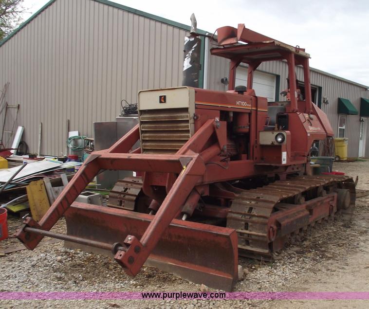 image for item 5487 Ditch Witch HT100-P vibratory plow with tracks