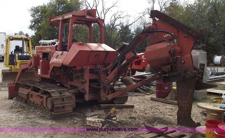 image for item 5487 Ditch Witch HT100-P vibratory plow with tracks