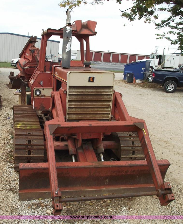 image for item 5487 Ditch Witch HT100-P vibratory plow with tracks