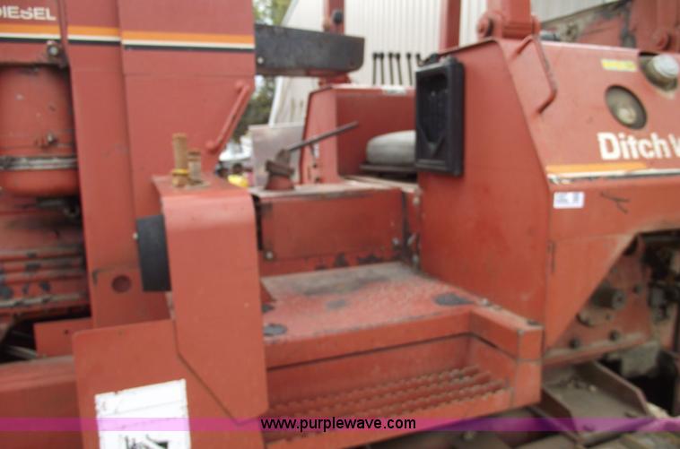 image for item 5487 Ditch Witch HT100-P vibratory plow with tracks