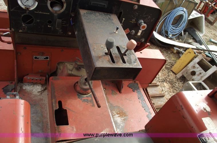 image for item 5487 Ditch Witch HT100-P vibratory plow with tracks