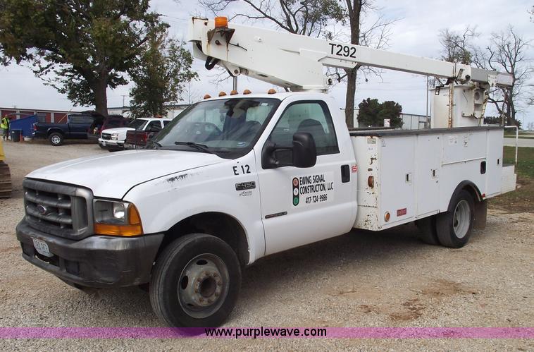 image for item 5488 1999 Ford F450 utility bucket truck