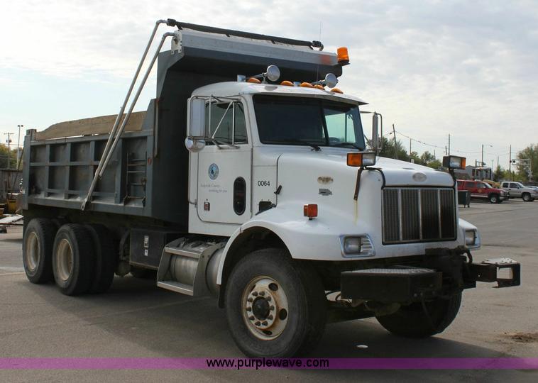 image for item 6195 2004 Peterbilt 330 tandem axle dump truck