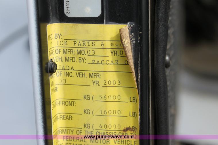 image for item 6195 2004 Peterbilt 330 tandem axle dump truck