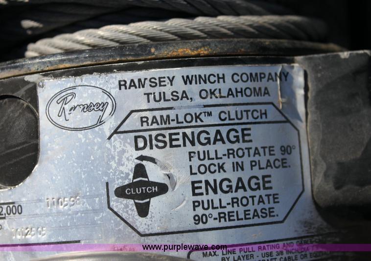 image for item 6257 Ramsey 12,000lb electric winch