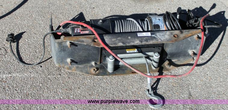 image for item 6257 Ramsey 12,000lb electric winch
