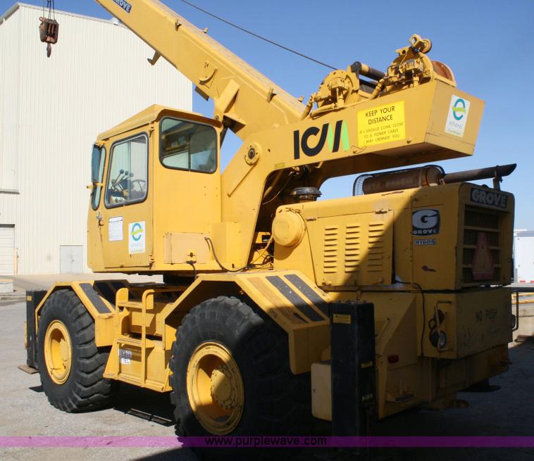 image for item 6518 Grove RT60S crane