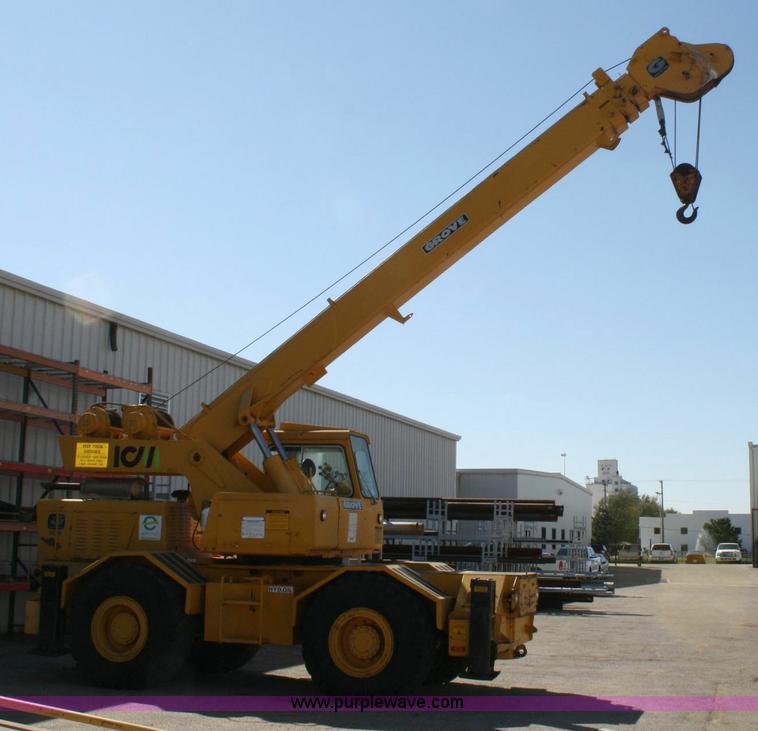 image for item 6518 Grove RT60S crane