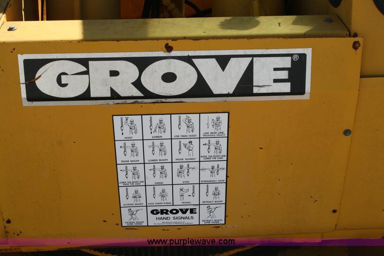 image for item 6518 Grove RT60S crane