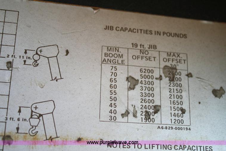 image for item 6518 Grove RT60S crane