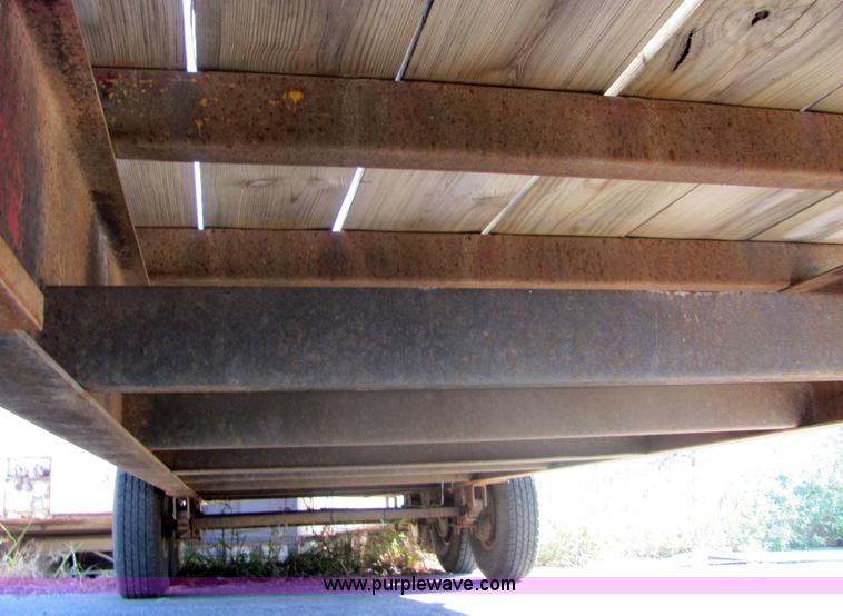 image for item 6588 1970 Hercules 24 gooseneck trailer