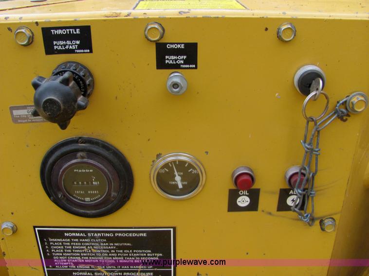 image for item 6645 Vermeer 1250 chipper