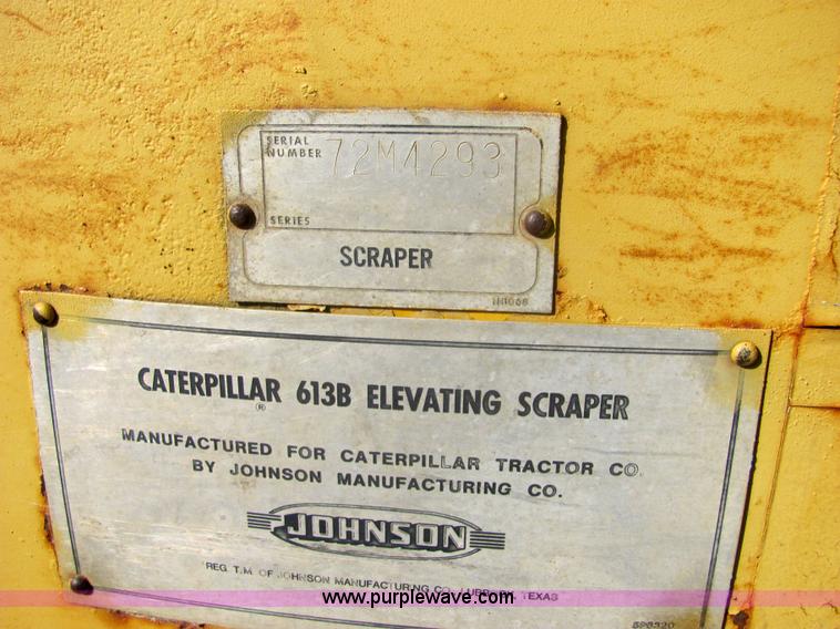 image for item 6670 1976 Caterpillar 613B elevating scraper