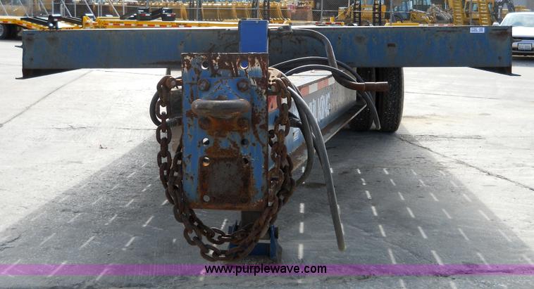 image for item 7764 1995 Trail King TK40 24' trailer