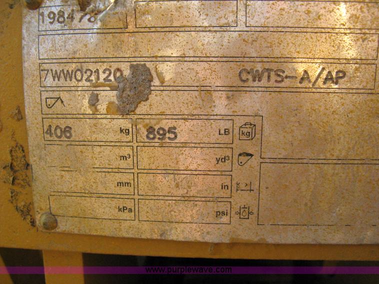 image for item 8043 1994 Caterpillar 960F wheel loader