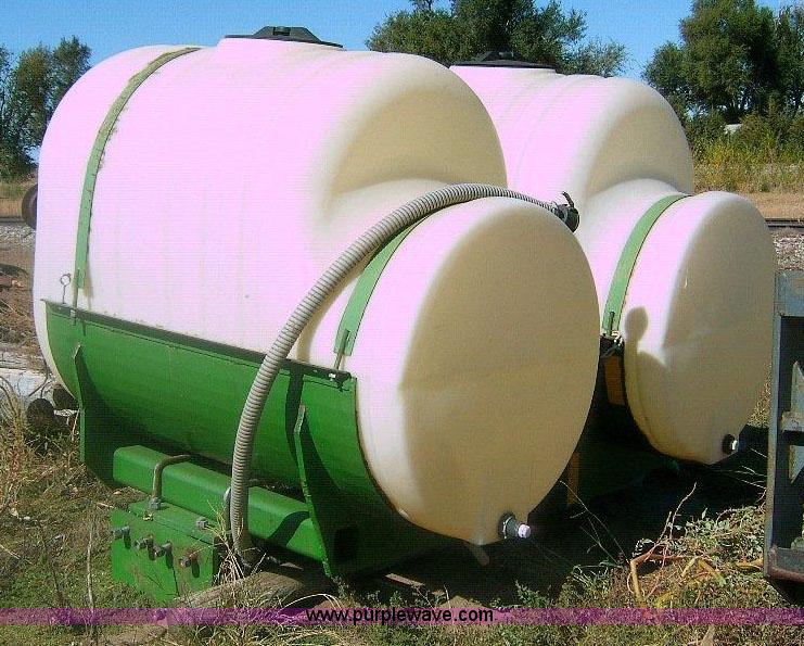 image for item 1866 (2) 250 gallon tractor saddle tanks with brackets