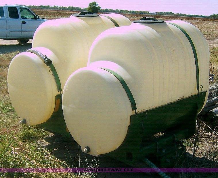image for item 1866 (2) 250 gallon tractor saddle tanks with brackets