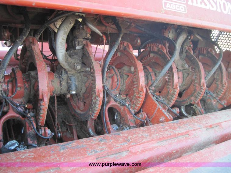 image for item 3021 Hesston 4900 4x4 square baler