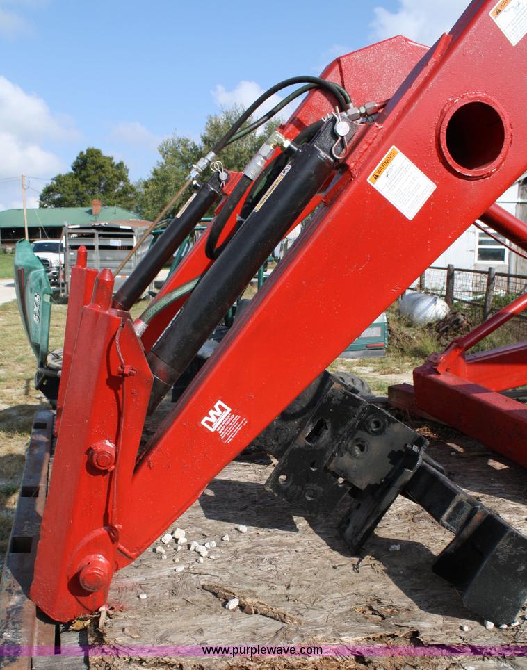 image for item 4687 Westendorf WL42 loader with mounting brackets