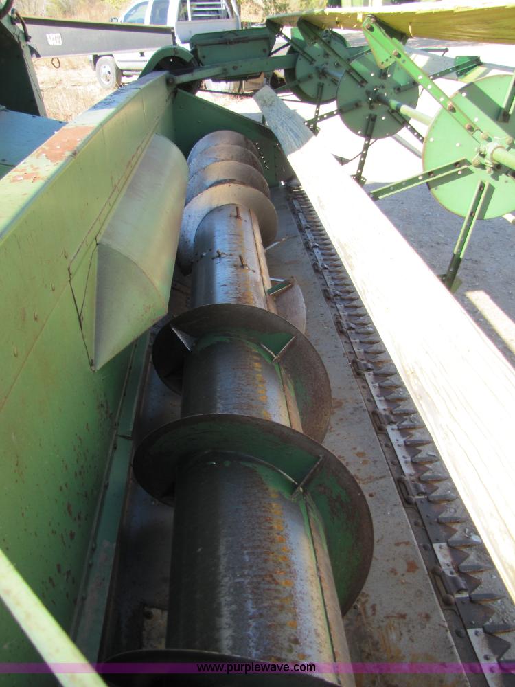 image for item 5155 1965 John Deere 55 combine with 14' header with bat rel