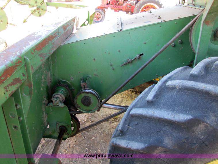 image for item 5155 1965 John Deere 55 combine with 14' header with bat rel