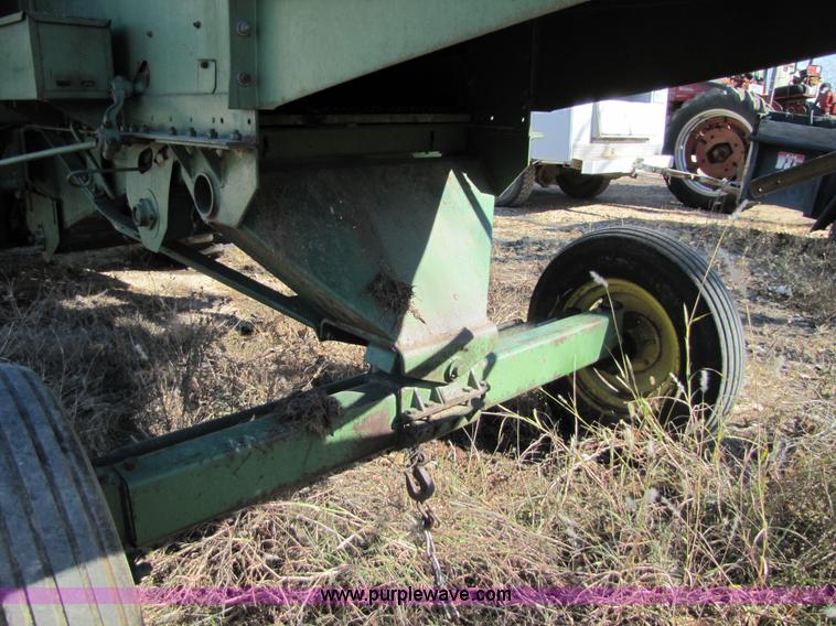 image for item 5155 1965 John Deere 55 combine with 14' header with bat rel