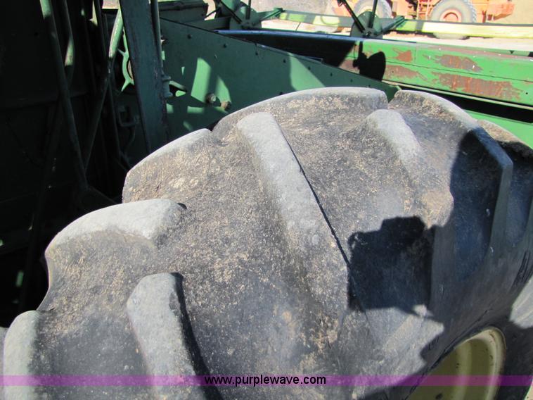 image for item 5155 1965 John Deere 55 combine with 14' header with bat rel