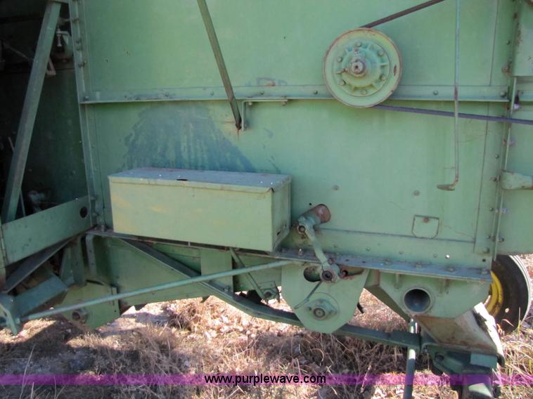 image for item 5155 1965 John Deere 55 combine with 14' header with bat rel