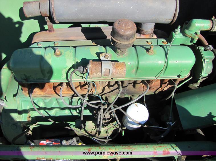 image for item 5155 1965 John Deere 55 combine with 14' header with bat rel