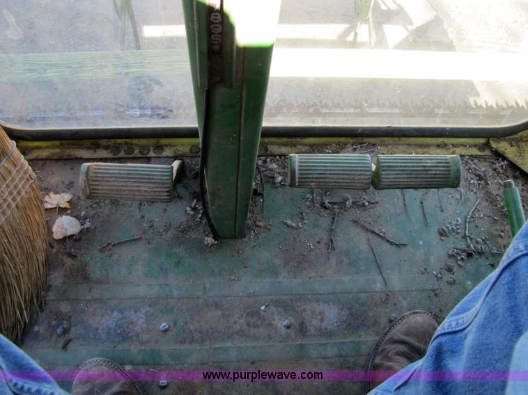 image for item 5155 1965 John Deere 55 combine with 14' header with bat rel