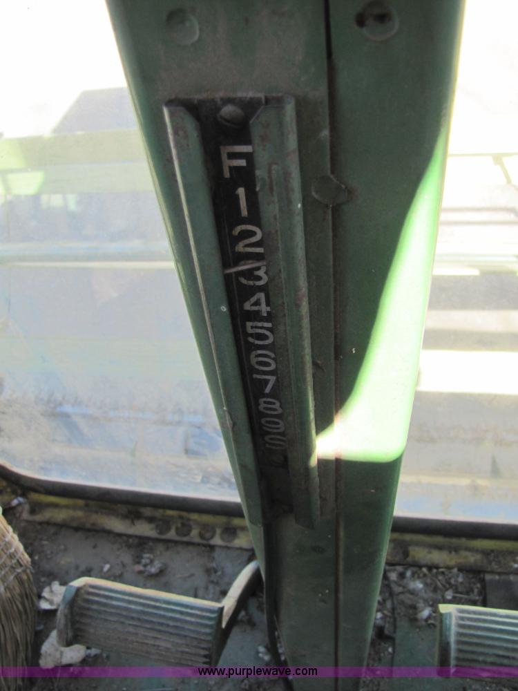 image for item 5155 1965 John Deere 55 combine with 14' header with bat rel