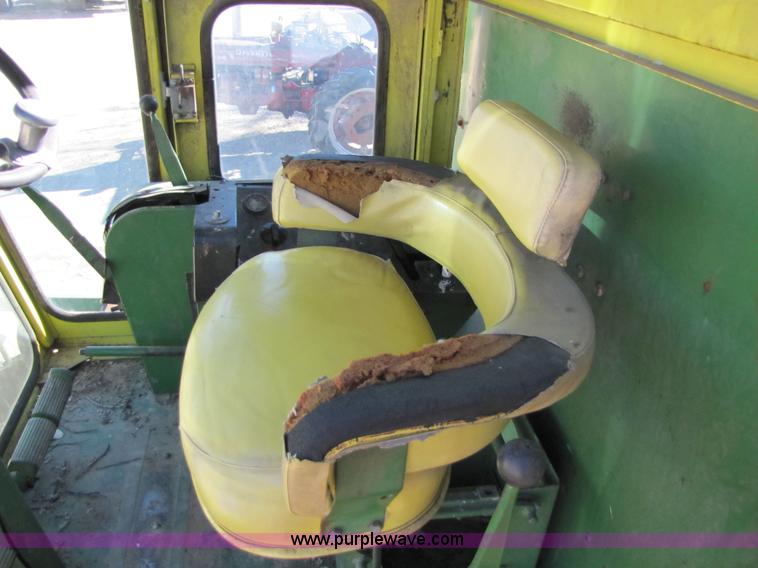 image for item 5155 1965 John Deere 55 combine with 14' header with bat rel