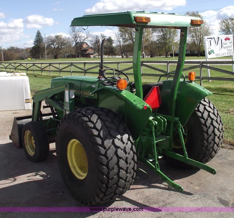 image for item 5485 1984 John Deere 1050 tractor with loader