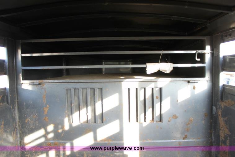 image for item 6275 2008 Titan triple-axle 32' gooseneck livestock trailer