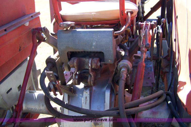 image for item 7310 1972 Massey-Ferguson 150 tractor with loader